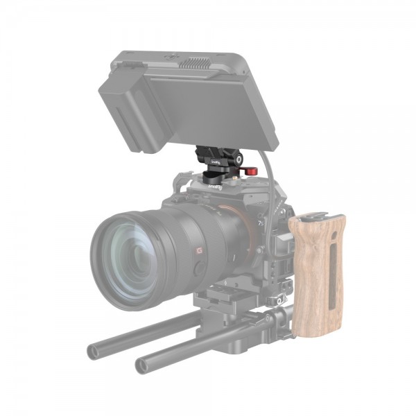 SmallRig Drop-in HawkLock mini Quick Release Monitor Mounting Support with NATO Clamp 3601B